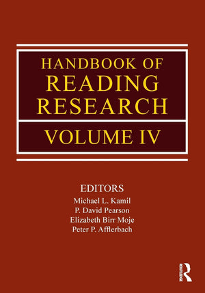 Handbook of Reading Research, Volume IV,Used