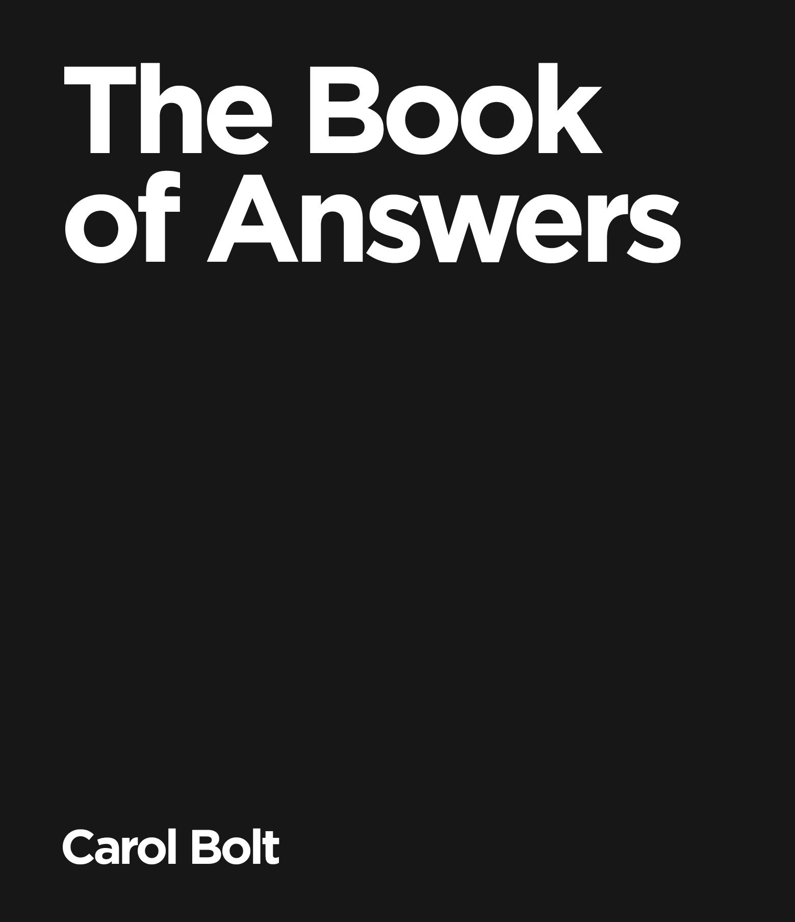 The Book Of Answers: The Gift Book That Became An Internet Sensation, Offering Both Enlightenment And Entertainment,Used