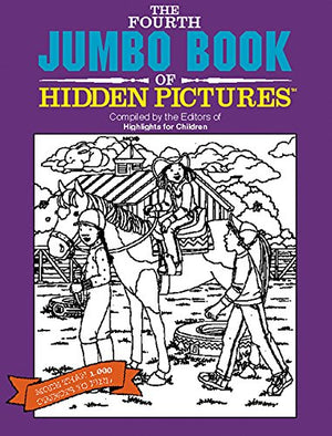 Fourth Jumbo Book of Hidden Pictures,Used