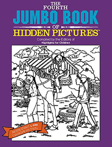 Fourth Jumbo Book of Hidden Pictures,Used