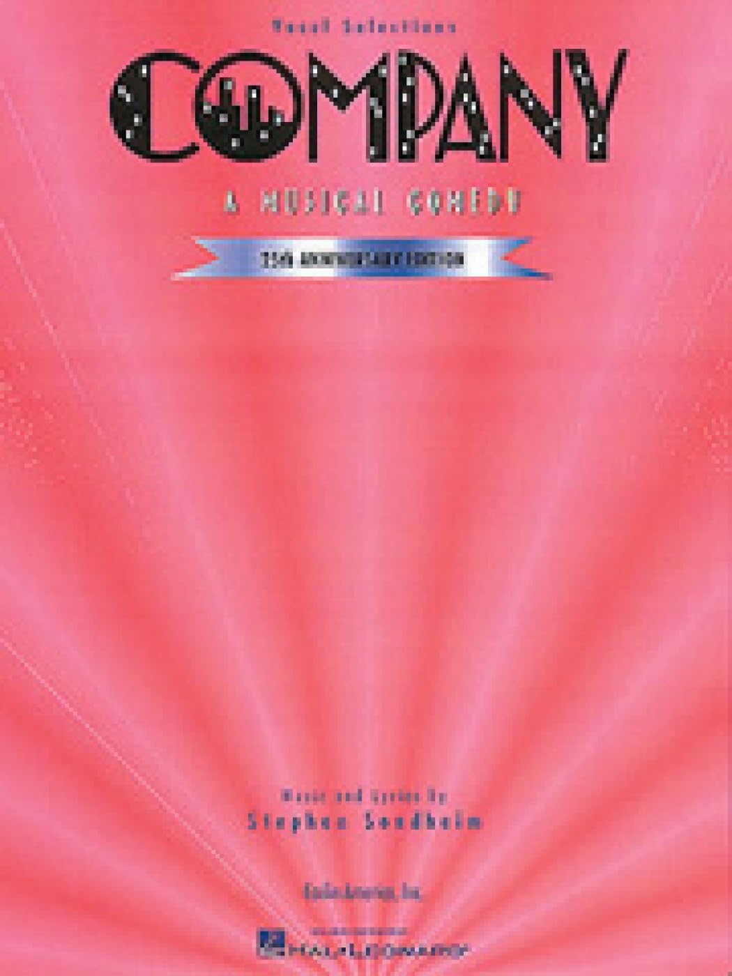 Company (Vocal Selections): Author'S Edition,New