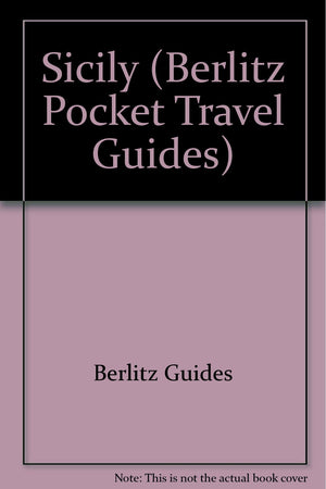 Berlitz Pocket Guide: Sicily,Used