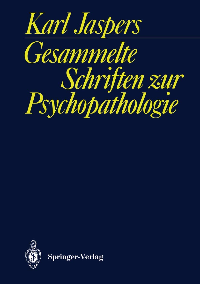 Gesammelte Schriften zur Psychopathologie (German Edition),Used