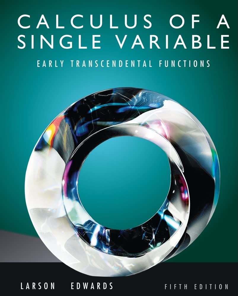 Calculus of a Single Variable: Early Transcendental Functions, 5th Edition,Used