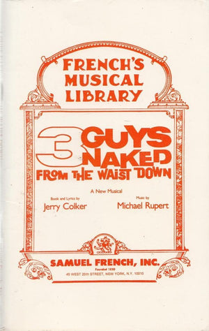 3 Guys Naked From the Waist Down (A Musical Play),Used