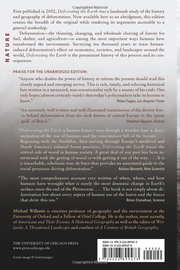 Deforesting The Earth: From Prehistory To Global Crisis, An Abridgment
