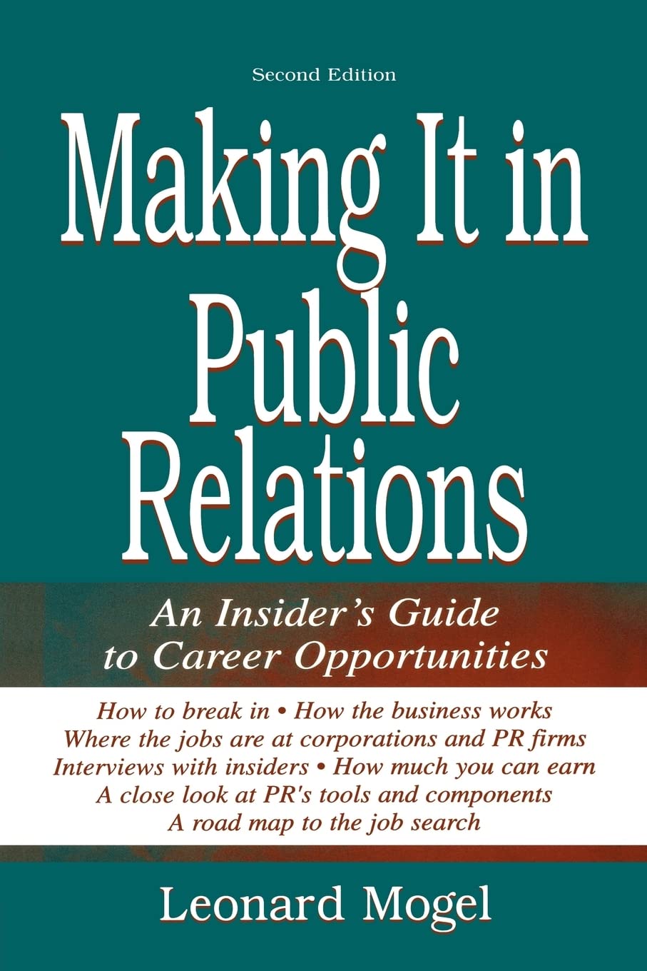 Making It In Public Relations,Used