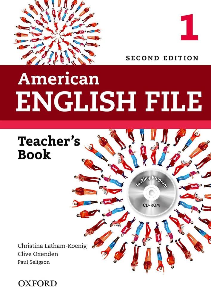 American English File 2E 1 Teacher Book: With Testing Program,Used
