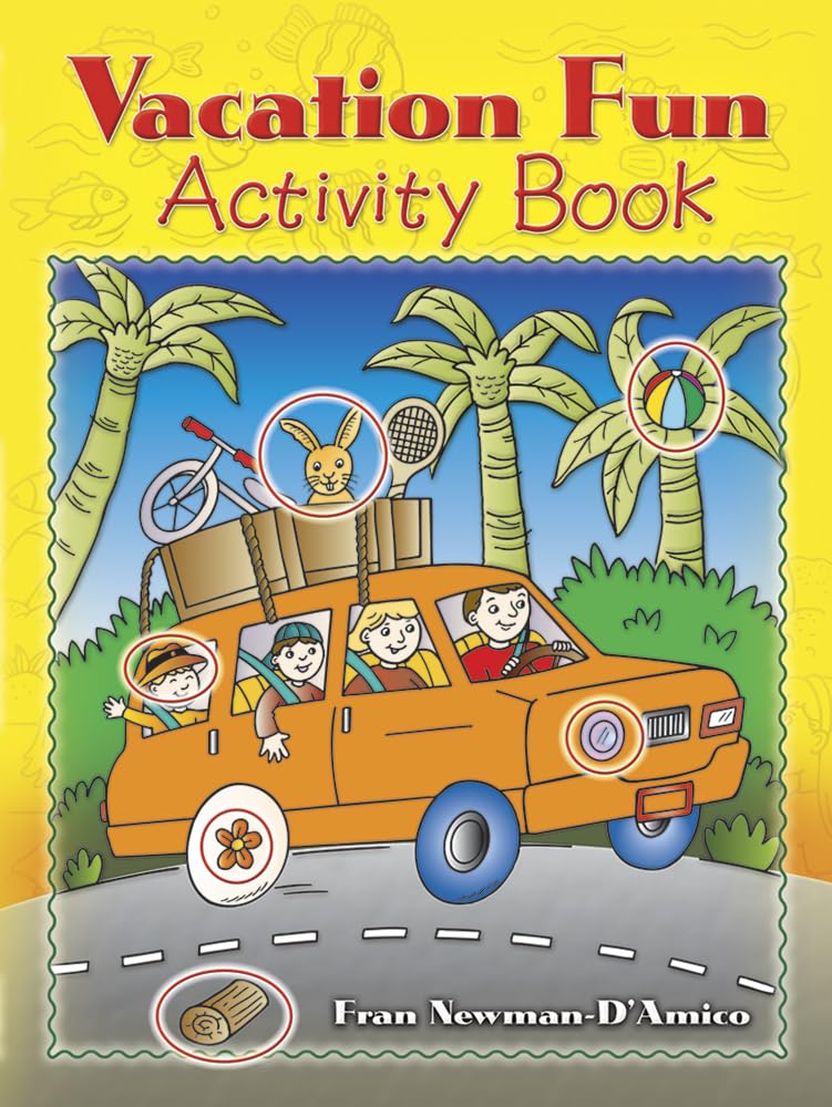 Vacation Fun Activity Book (Dover Kids Activity Books),New