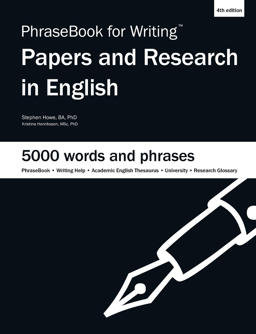 PhraseBook for Writing Papers and Research in English,Used