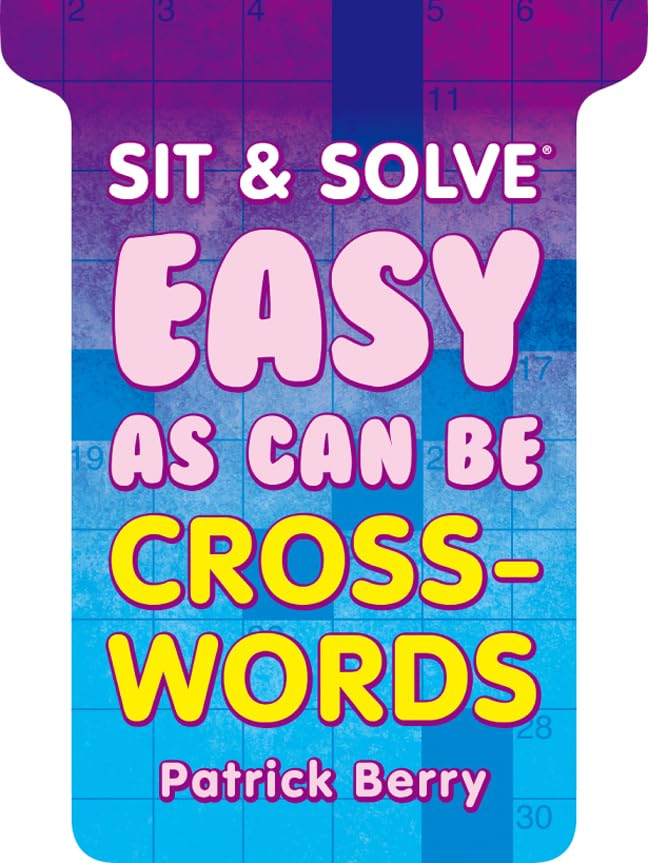 Sit & Solve Easy As Can Be Crosswords (Sit & Solve Series),Used