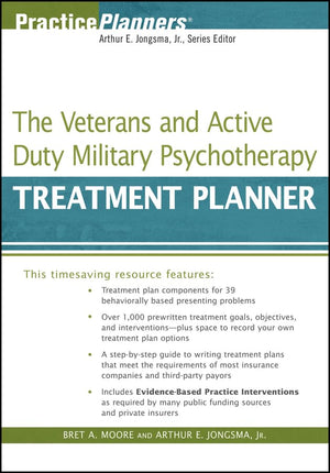 The Veterans and Active Duty Military Psychotherapy Treatment Planner,Used