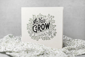 As You Grow: A Modern Memory Book For Baby (Heirloom Story Books And Guided Journals)