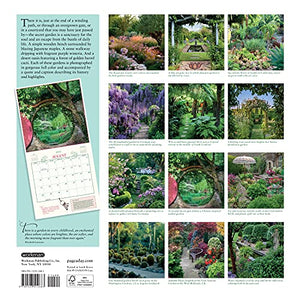 Secret Garden Wall Calendar 2022: A year of photographs that transport you to a garden sanctuary.,New