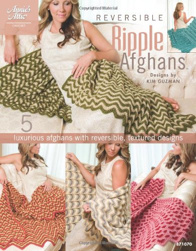 Reversible Ripple Afghans,Used
