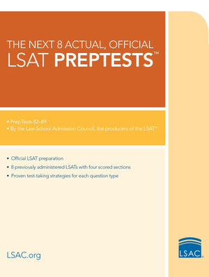 The Next 8 Actual, Official LSAT PrepTests,Used