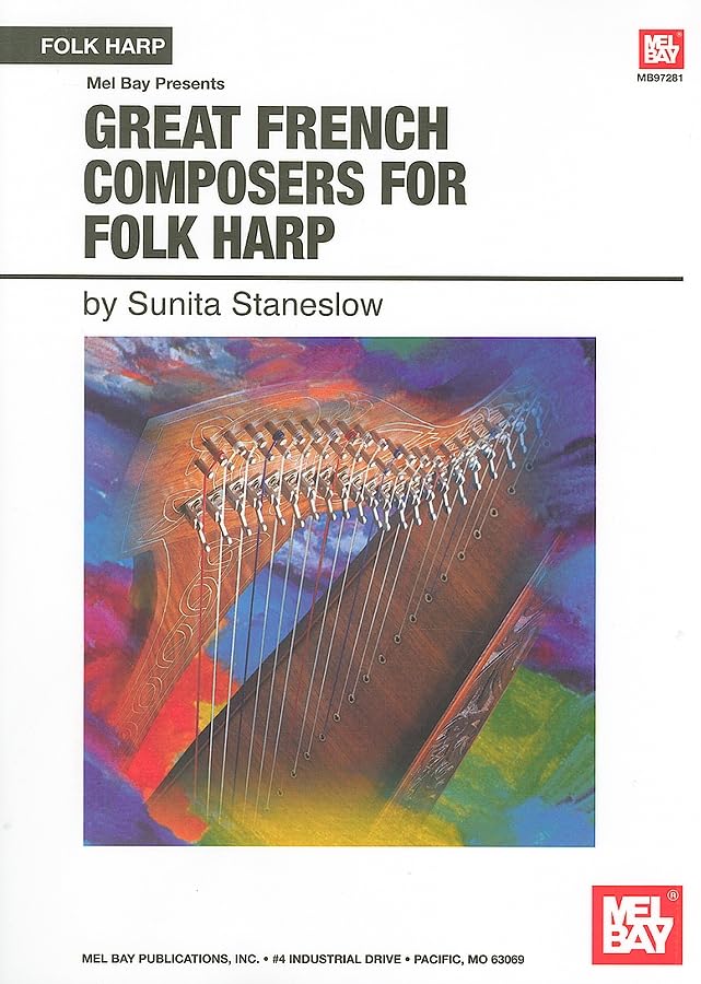 Great French Composers for Folk Harp,Used
