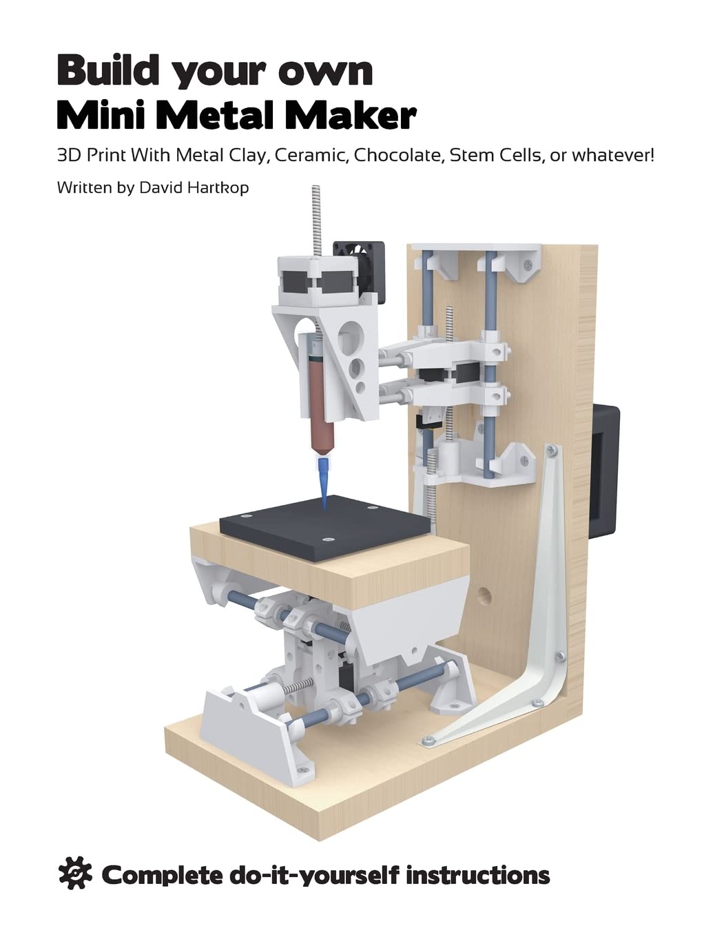 Build your own Mini Metal Maker: 3D print with metal clay, ceramic, chocolate, stem cells, or whatever!,Used