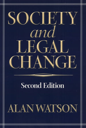 Society And Legal Change 2Nd Ed,Used