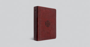 ESV Journaling Bible, Interleaved Edition (TruTone, Mahogany, Mosaic Cross Design)
