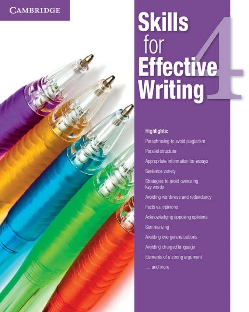 Skills for Effective Writing Level 4 Student's Book,Used