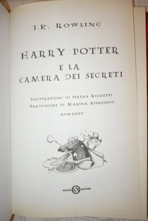 Harry Potter E la Camera Dei Segreti (Italian Edition),Used