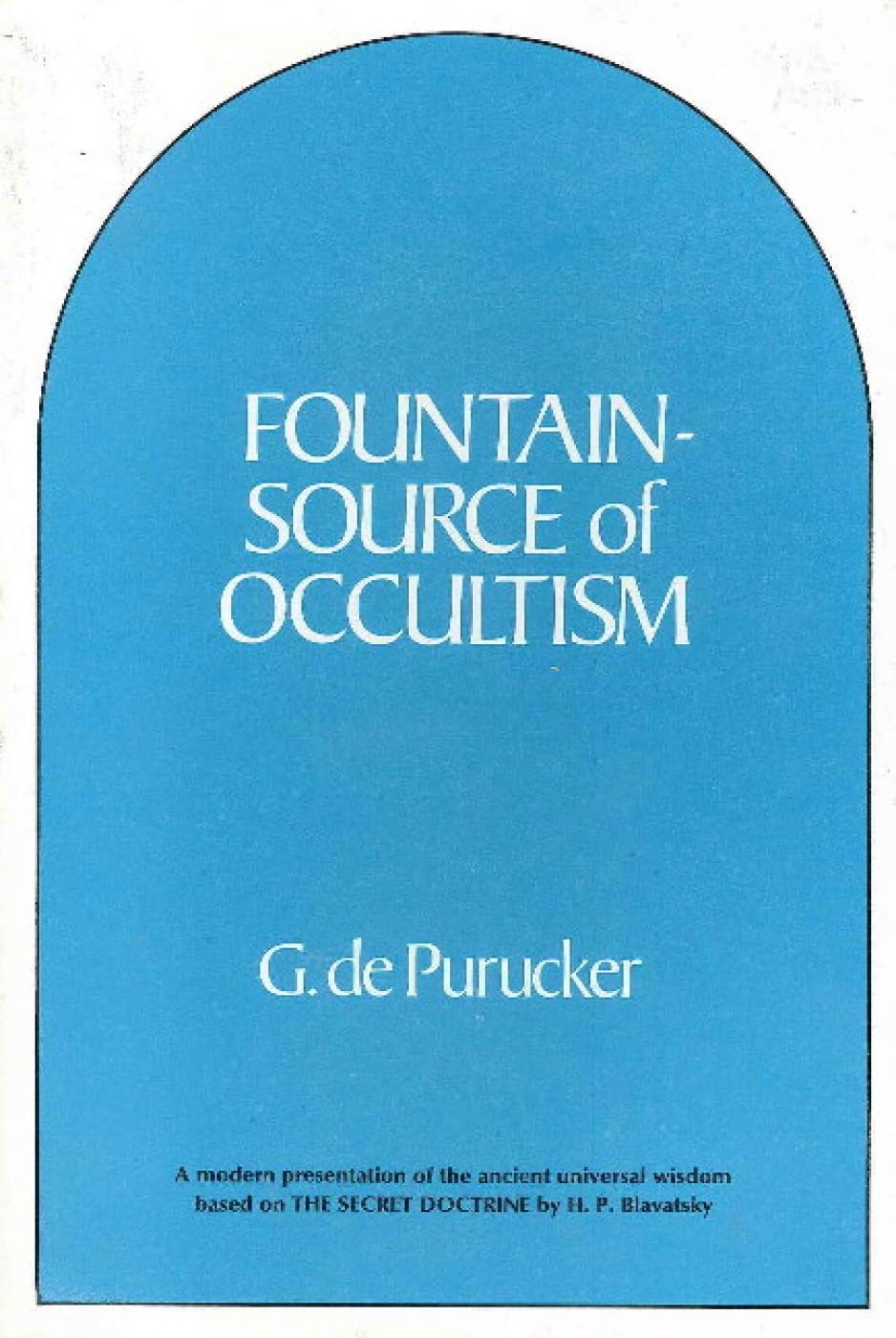Fountain Source Of Occultism-new,New