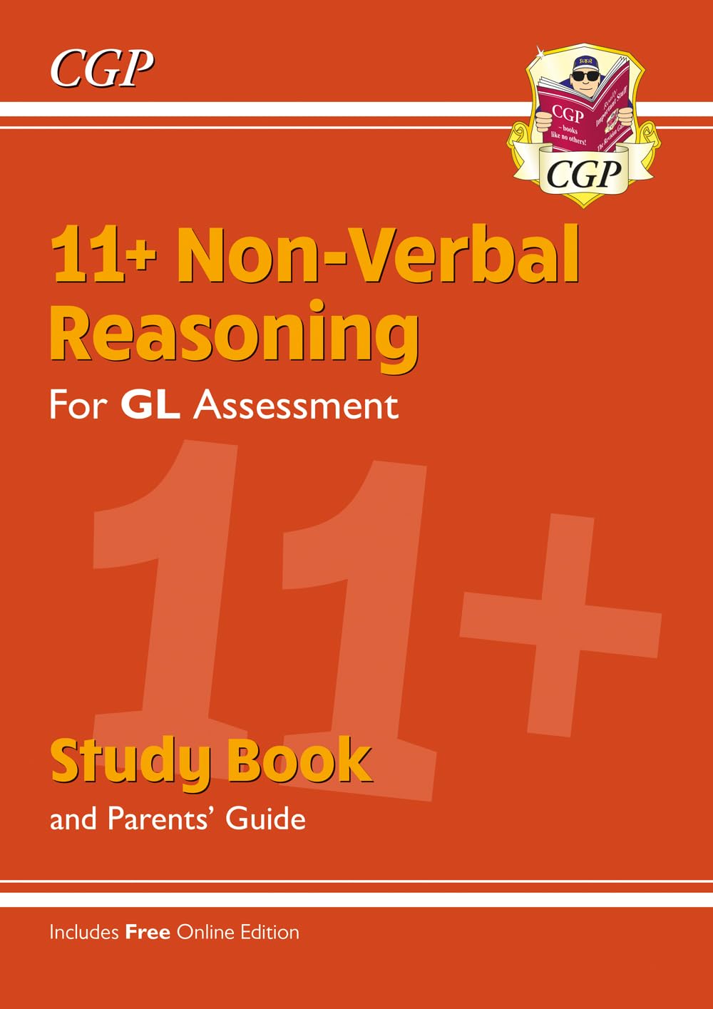 New 11+ GL NonVerbal Reasoning Study Book (with Parents Guide & Online Edition) (CGP 11+ GL),Used