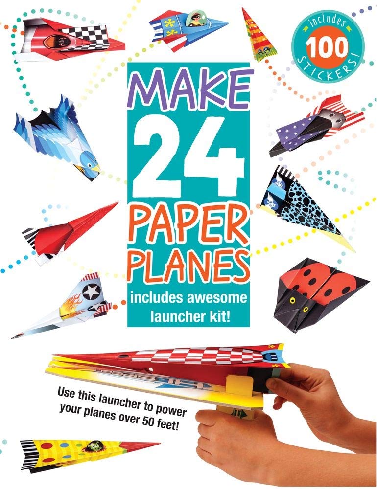 Make 24 Paper Planes: Includes Awesome Launcher Kit!,Used