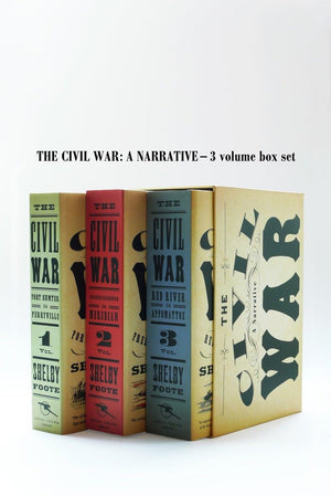 The Civil War: A Narrative  3 Volume Box Set