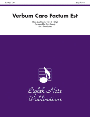 Verbum Caro Factum Est: Score & Parts (Eighth Note Publications),Used