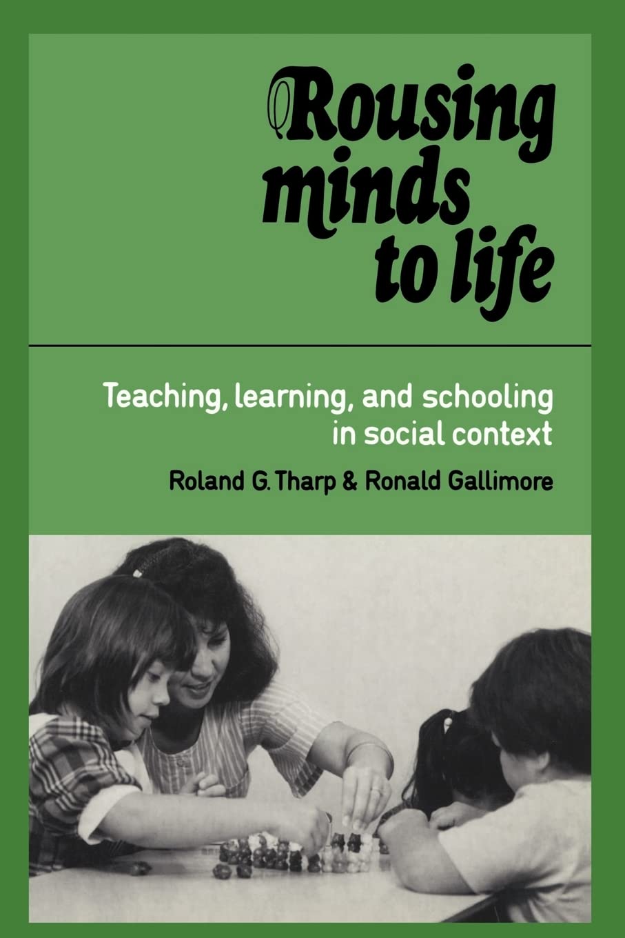Rousing Minds to Life: Teaching, Learning, and Schooling in Social Context,Used