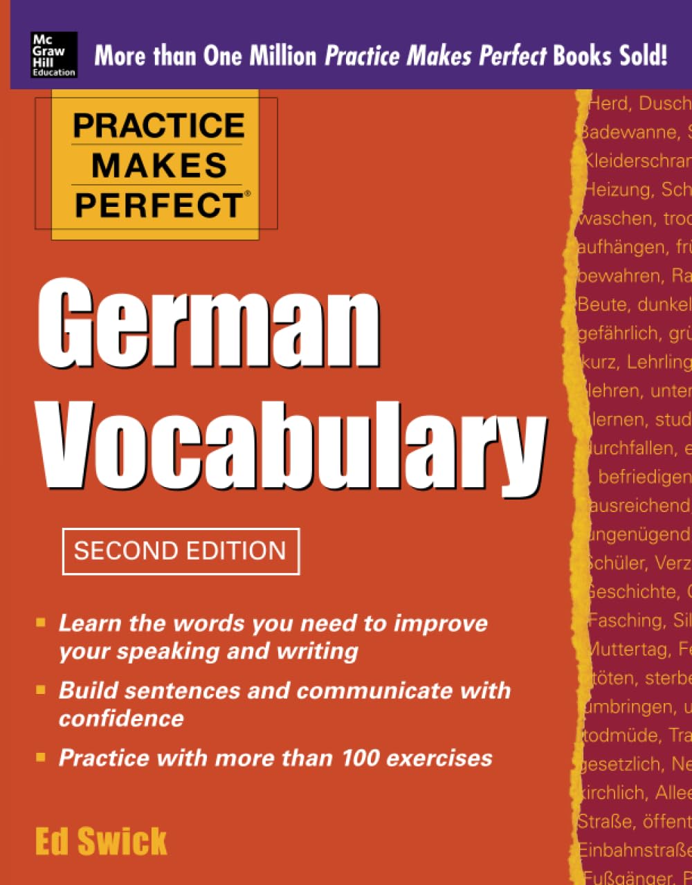 Practice Makes Perfect German Vocabulary (Practice Makes Perfect Series),Used