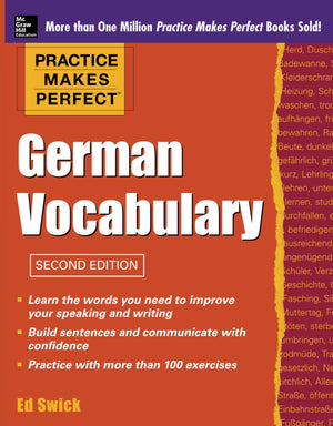 Practice Makes Perfect German Vocabulary (Practice Makes Perfect Series),Used