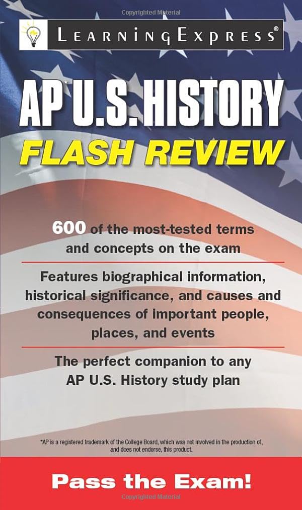 Ap U.S. History Flash Review,Used