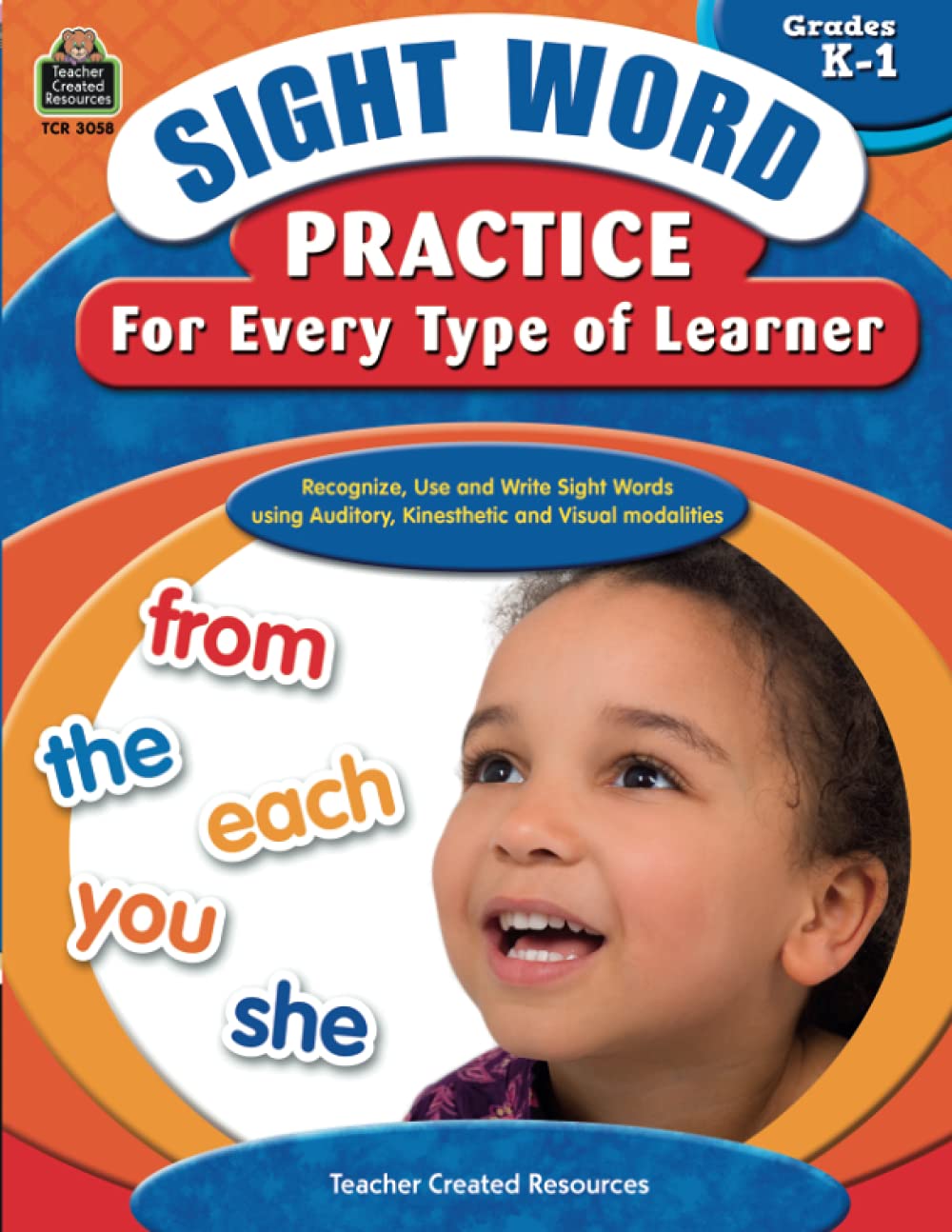 Sight Word Practice For Every Type Of Learner Grd K1: Grade K1,Used