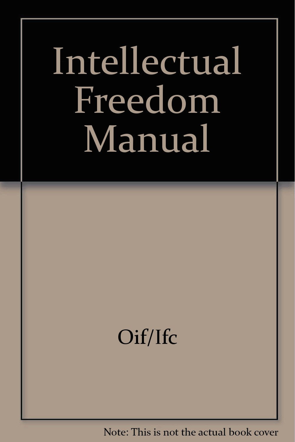 Intellectual freedom manual,Used