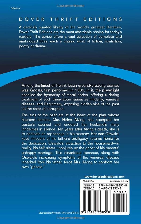 Ghosts (Dover Thrift Editions: Plays),Used