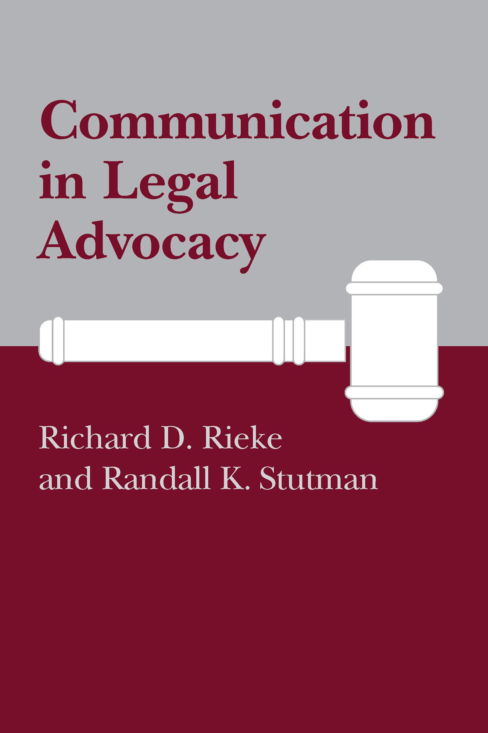 Communication in Legal Advocacy (Studies in Communication Process),Used