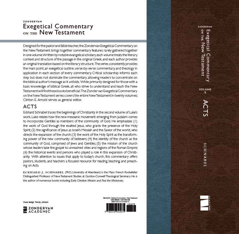Acts (Zondervan Exegetical Commentary on the New Testament),Used