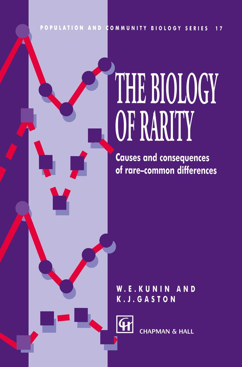 The Biology of Rarity: Causes and consequences of rarecommon differences (Population and Community Biology Series, 17),Used