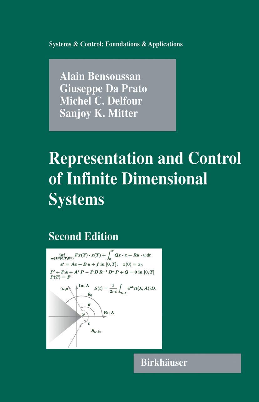 Representation And Control Of Infinite Dimensional Systems,Used