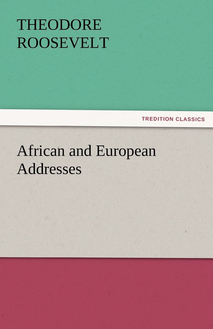 African and European Addresses,Used