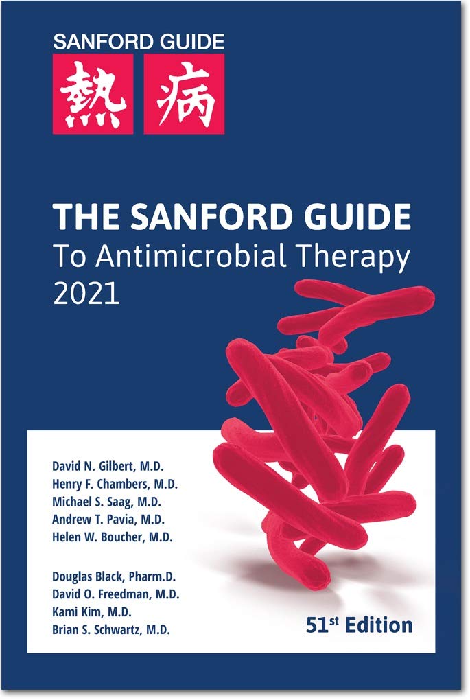 The Sanford Guide To Antimicrobial Therapy 2021-used