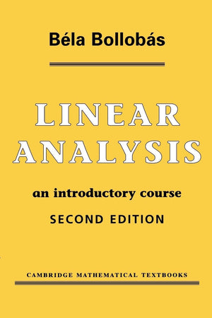 Linear Analysis: An Introductory Course (Cambridge Mathematical Textbooks),Used