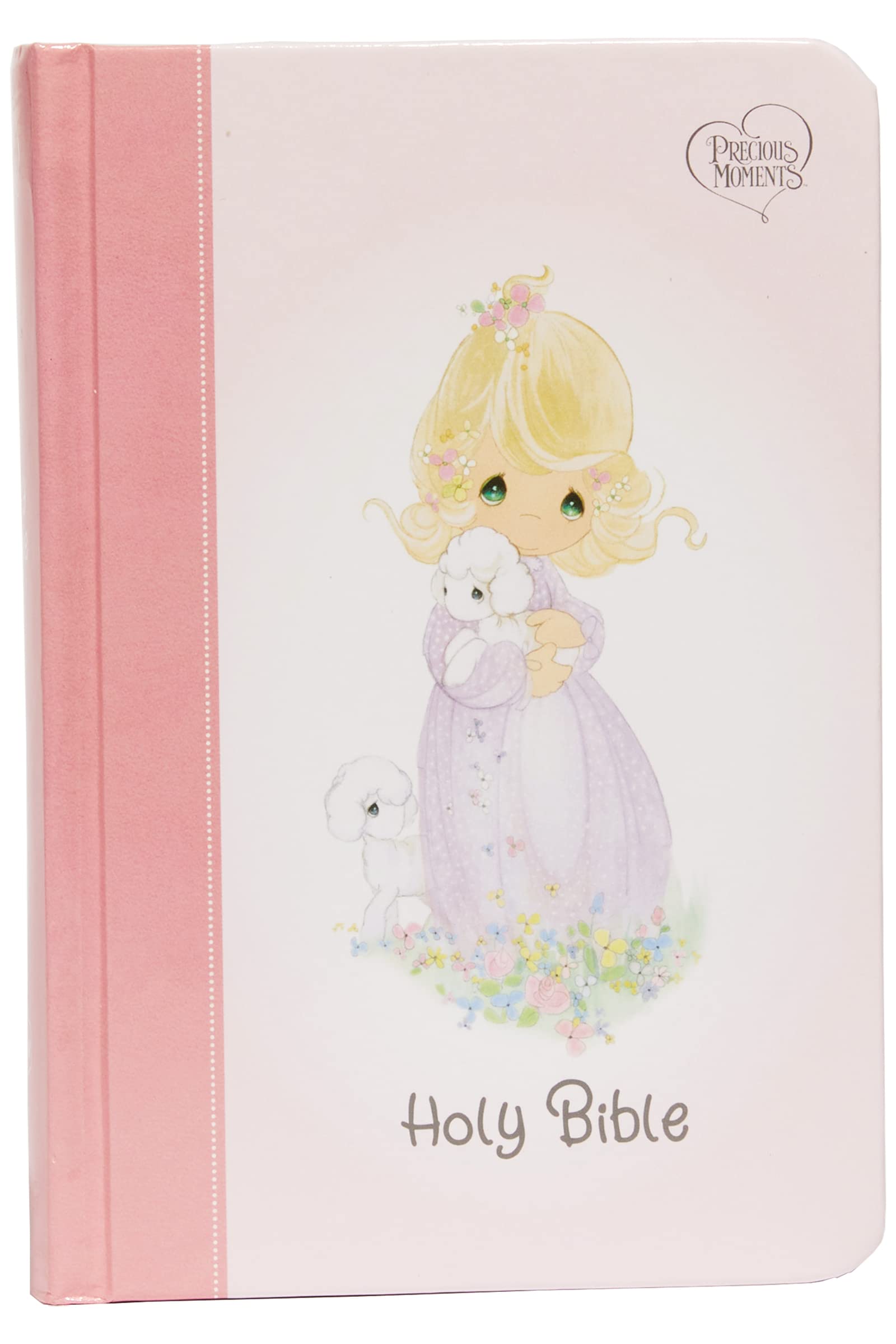 NKJV, Precious Moments Small Hands Bible, Hardcover, Pink, Comfort Print: Holy Bible, New King James Version,Used