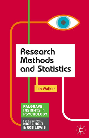 Research Methods and Statistics (Macmillan Insights in Psychology series, 2),New