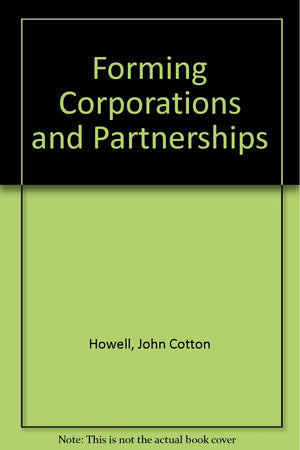 Forming Corporations and Partnerships,Used