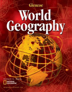 Glencoe World Geography,Used