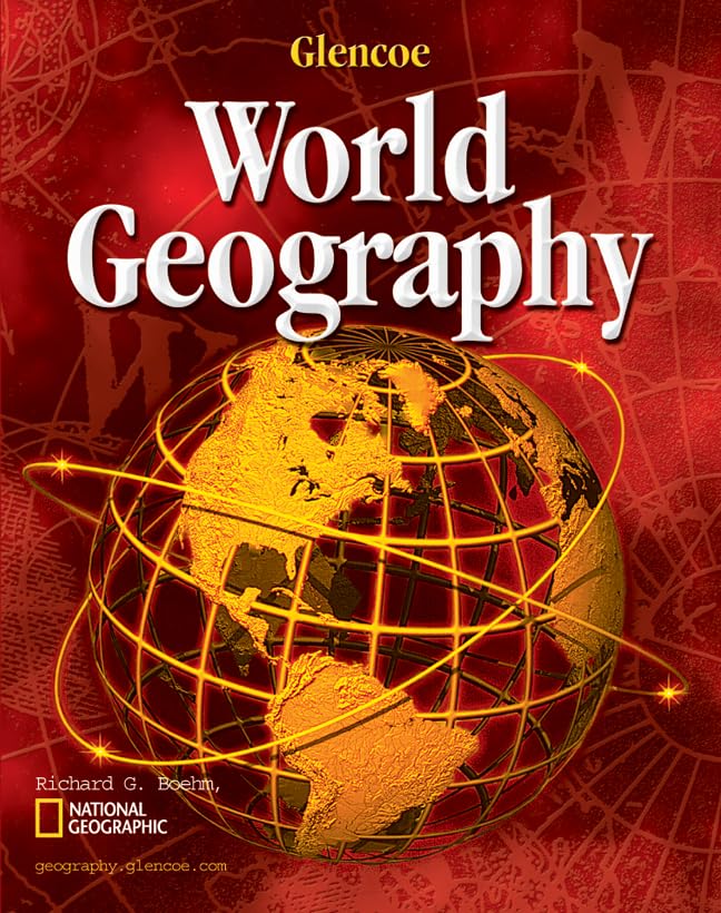 Glencoe World Geography,Used